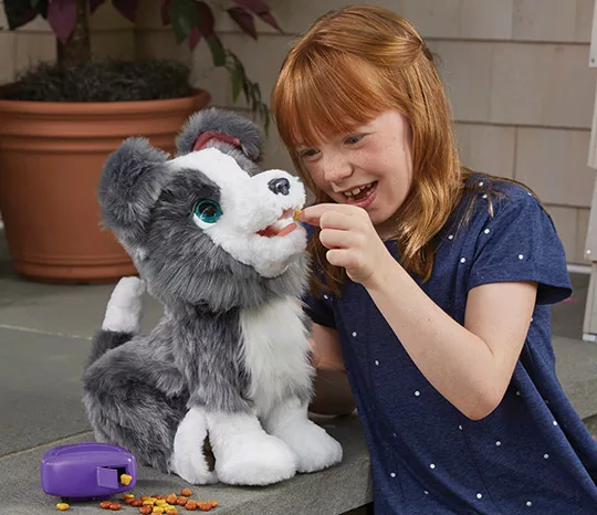 Ricky the Trick-Lovin Pup: Interactive Pet Toy That Responds to Touch