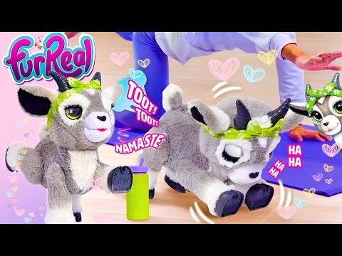 Daisy the Yoga Goat: Interactive Pet Toy for Mindful Play